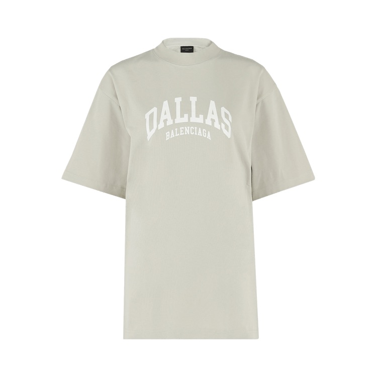 Nwt Balenciaga Dallas Print Logo Oversized Tshirt Unisex Medium